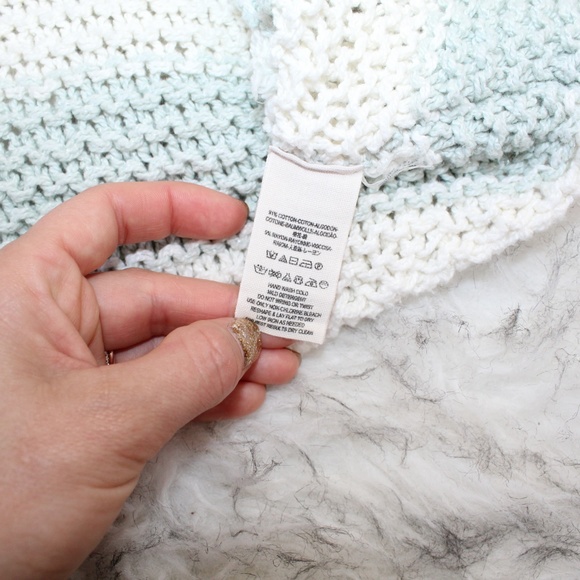 Free People Park Slope Striped Oversized Sweater - Picture 7 of 8